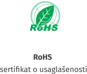 RoHS sertifikat o usaglašenosti